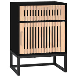 VidaXL 352093 Table de nuit et table de chevet Noir