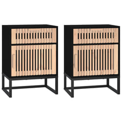 VidaXL 352094 Table de nuit et table de chevet Noir