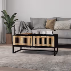Vous cherchez quelque chose de plus raffiné, convaincant et fonctionnel dans votre pièce ? Cette table basse est un choix par ...