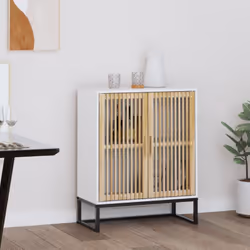 Ce buffet classique, au look intemporel, est conçu pour être un excellent supplément à votre maison. Matériau durable : le bo ...