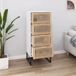 Cherchez-vous un buffet haut de gamme stylé ? Ce buffet haut ajoute un charme unique à votre intérieur existant ! Matériau du ...