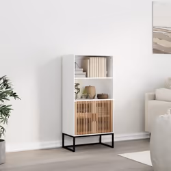 Cherchez-vous un buffet haut de gamme stylé ? Ce buffet haut ajoute un charme unique à votre intérieur existant ! Matériau du ...