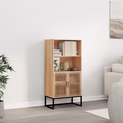 Cherchez-vous un buffet haut de gamme stylé ? Ce buffet haut ajoute un charme unique à votre intérieur existant ! Matériau du ...