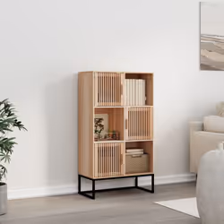 Cherchez-vous un buffet haut de gamme stylé ? Ce buffet haut ajoute un charme unique à votre intérieur existant ! Matériau du ...