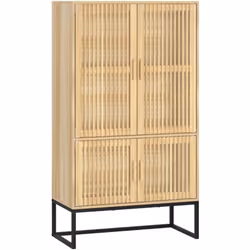 Description générale Cherchez-vous un buffet haut de gamme stylé ? Ce buffet haut ajoute un charme unique à votre intérieur e ...