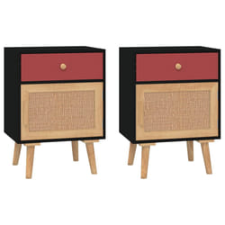VidaXL 352145 Table de nuit et table de chevet Noir