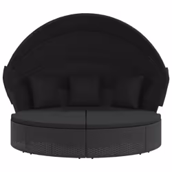 VidaXL 362255 lit d’extérieur Noir