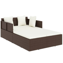 VidaXL 362266 lit d’extérieur Marron