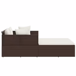 VidaXL 362266 lit d'extérieur Marron - Vue supplémentaire 4
