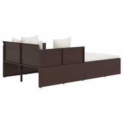 VidaXL 362266 lit d'extérieur Marron - Vue supplémentaire 5