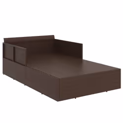 VidaXL 362266 lit d'extérieur Marron - Vue supplémentaire 6