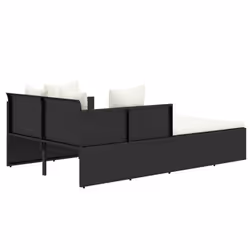 VidaXL 362267 lit d'extérieur Noir - Vue supplémentaire 5