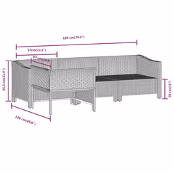 VidaXL 362688 ensemble de meubles de jardin - Vue supplémentaire 8