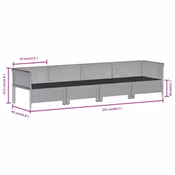 VidaXL 362689 ensemble de meubles de jardin - Vue supplémentaire 8