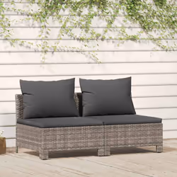 Ce canapé de jardin 2 places tendance, au design élégant et contemporain, est un choix parfait pour vous détendre dans votre  ...