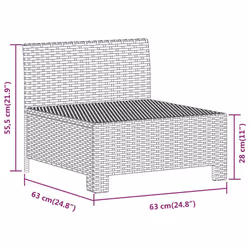 VidaXL 362694 ensemble de meubles de jardin - Vue supplémentaire 8