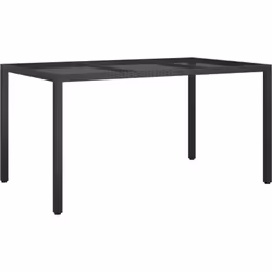 Cette table de repas de jardin est top pour se retrouver dehors, elle crée une ambiance décontractée pour les repas ou les fê ...