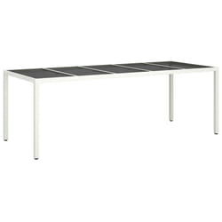 VidaXL 362556 table de jardin Noir