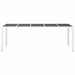 VidaXL 362556 table de jardin Noir