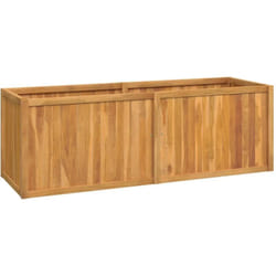 Vidaxl - Lit surélevé 150x50x50 cm bois massif de teck