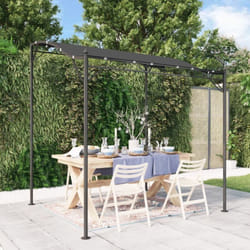 Vidaxl - Auvent anthracite 2x2,3 m 180 g/m² tissu et acier