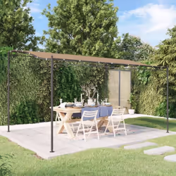 Profitez de votre espace de vie extérieur avec cet auvent, qu'il fasse soleil ou qu'il pleuve légèrement ! Matériau résistant ...