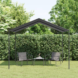 Vidaxl - Tente à auvent anthracite 3x3 m acier et tissu