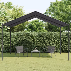 Profitez de votre espace de vie extérieur avec cette tente à auvent, qu'il fasse soleil ou qu'il pleuve légèrement ! Matériau ...