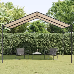 Profitez de votre espace de vie extérieur avec cette tente à auvent, qu'il fasse soleil ou qu'il pleuve légèrement ! Matériau ...