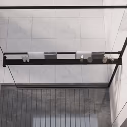 L'étagère de douche pour paroi de douche à l'italienne vous permet de garder votre salle de bain organisée et propre, ce qui  ...