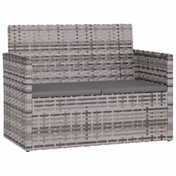 VidaXL 362317, Gris, Rotin, Acier, 110 kg, Adultes et enfants, 1050 mm, 560 mm