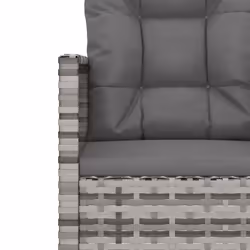 VidaXL 362319 banc de jardin Rotin, Acier - Vue supplémentaire 7