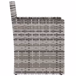 VidaXL 362321 chaise d'extérieur Terrace Siège rembourré Polyuréthane, Acier Gris - Vue supplémentaire 5