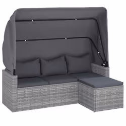 VidaXL 362335, 3 siège(s), Anthracite, 110 kg, 535 mm, 535 mm, 360 mm