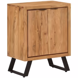 Ce buffet classique, au look intemporel, est conçu pour être un excellent supplément à votre maison. Bois d'acacia massif : l ...