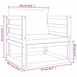 VidaXL 360007 banc de jardin Bois d'acacia - Vue supplémentaire 8