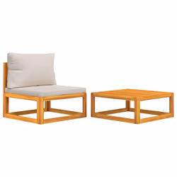 VidaXL 360011, Bois d'acacia, 110 kg, Adultes et enfants, 680 mm, 680 mm, 290 mm