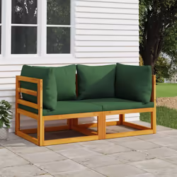 Ces canapés d'angle en bois tendance, au design élégant et contemporain, sont d'excellents choix pour manger ou vous détendre ...