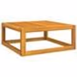 vidaXL Table Basse Table dAppoint Table à Thé Meuble de Jardin Terrasse Patio Balcon Arrière-cour Extérieur Bois 360024