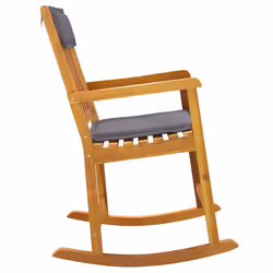 VidaXL 360026 chaise d'extérieur Terrace Siège rembourré Bois d'acacia Gris