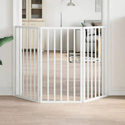 VidaXL Barrière pliable 3 panneaux 150 cm