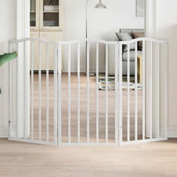 Barrière Pour Chien Pliable 3 Panneaux 150 Cm Bois De Peuplier Vidaxl