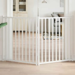 VIDAXL Barrière chien 2 panneaux - Bois sapin massif