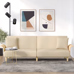 VidaXL 351846 canapé Crème