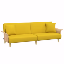 VidaXL 351847, Jaune, mousse, Polyester, Polywood, 2240 mm, 890 mm, 700 mm