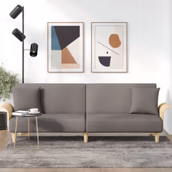 VidaXL 351848 canapé Taupe