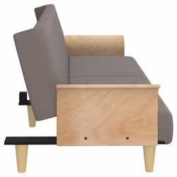 VidaXL 351848 canapé Taupe - Vue supplémentaire 5