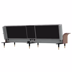 VidaXL 351850 canapé Gris - Vue supplémentaire 7