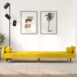 VidaXL 351862 canapé Jaune