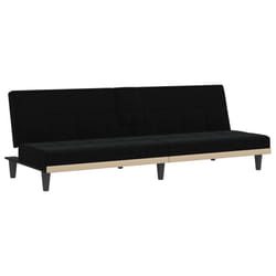 VidaXL 351865 canapé Noir